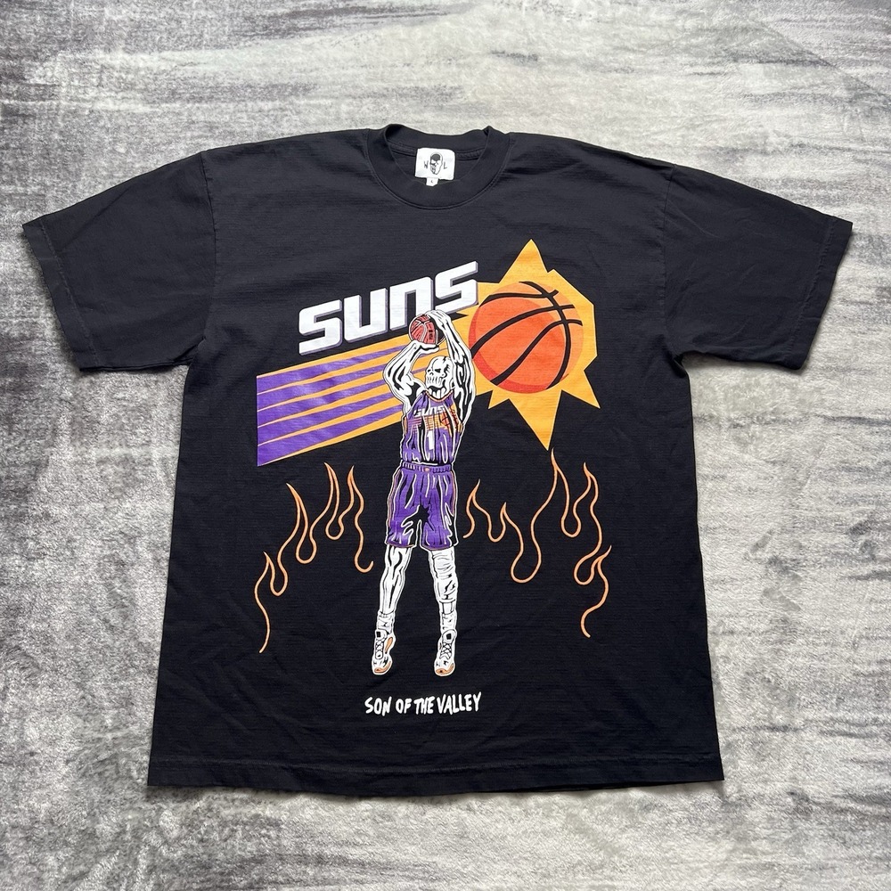 Warren Lotas Phoenix Suns Son of the Valley T Shirt Black Large Graphic